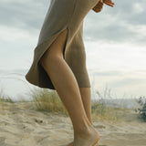 Knit Skirt Nougat