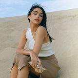 Knit Skirt Nougat