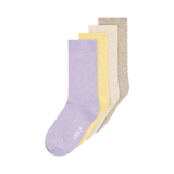 Gerippte Socken 4er Pack - mix spring