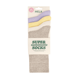 Gerippte Socken 4er Pack - mix spring