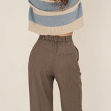 Hose Mara aus Wolle - Beige