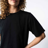 Cropped T-Shirt DESNA - Schwarz