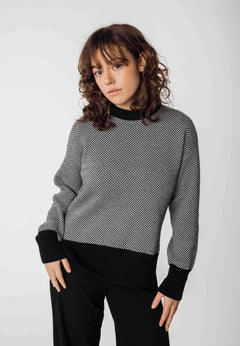 Jacquard Strickpullover FAIZA