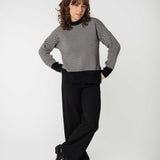 Jacquard Strickpullover FAIZA