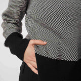 Jacquard Strickpullover FAIZA