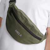 Unisex Ripstop Bauchtasche KALINDI - dark olive