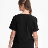 T-Shirt schwer KASHVI - Schwarz
