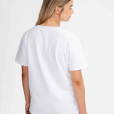 T-Shirt schwer KASHVI - Weiß