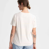 T-Shirt KHIRA - Cream Melange