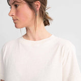 T-Shirt KHIRA - Cream Melange