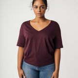 V-Neck T-Shirt LALI - Rosine