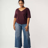 V-Neck T-Shirt LALI - Rosine