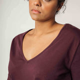 V-Neck T-Shirt LALI - Rosine