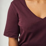 V-Neck T-Shirt LALI - Rosine
