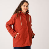 Waxed Cotton Jacket - Brick