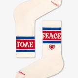 Tennissocken Love and Peace
