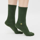 Retro Style Tennissocken Grün