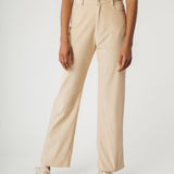 Cord Hose mit hohem Bund und weitem Bein OORJA
