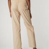 Cord Hose mit hohem Bund und weitem Bein OORJA