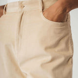 Cord Hose mit hohem Bund und weitem Bein OORJA