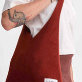 Unisex Jacquard Strick Tasche RAJRUPA - chai