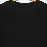 Unisex T-Shirt Nana aus recycelter Baumwolle - Schwarz Corvino