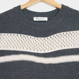 Cassandra Top - Anthrazit Grau