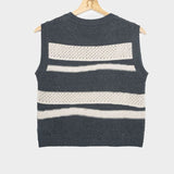 Cassandra Top - Anthrazit Grau