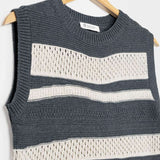 Cassandra Top - Anthrazit Grau