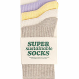 Gerippte Socken 4er Pack - mix spring