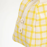 Organizer Tasche SHAILA klein - Gelb Grid