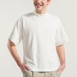 Unisex T-Shirt Nana aus recycelter Baumwolle - Weiß Latte