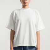 Unisex T-Shirt Nana aus recycelter Baumwolle - Weiß Latte