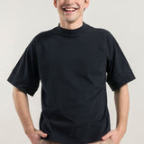 Unisex T-Shirt Nana aus recycelter Baumwolle - Schwarz Corvino