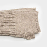 Armstulpen Tamara aus recycelter Kaschmirwolle - Beige Sabbia