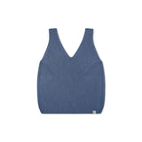 Knit Top Ash Blue