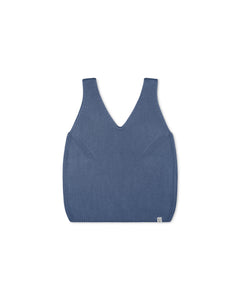 Knit Top Ash Blue