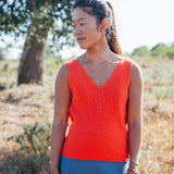 Knit Top Ash Blue