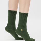 Socken Retro Style Grün