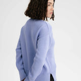 Jacquard Strickpullover FAIZA - Forgetmenot
