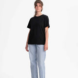 T-Shirt schwer KASHVI - Schwarz