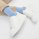 Retro Style Tennissocken hellblau