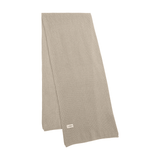 Rippstrick Schal NAGNA - Kiesel Melange