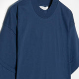 Unisex T-Shirt Nana aus recycelter Baumwolle - Blau Balena