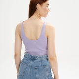 V-Neck Strick Top RHADA - krokus
