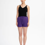 V-Neck Strick Top RHADA - schwarz