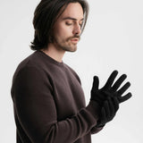 Strick-Handschuhe RISHI - Schwarz