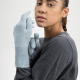 Strick-Handschuhe RISHI - Cloudy Blau