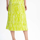 Midi Wickelrock RUCHIKA - kiwi brush