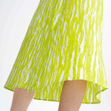 Midi Wickelrock RUCHIKA - kiwi brush
